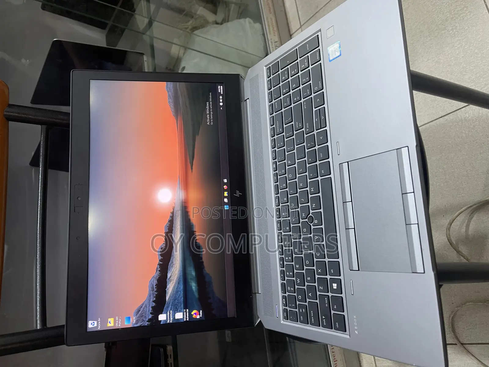 Laptop HP ZBook 15 G5 32GB Intel Core i7 SSD 512GB