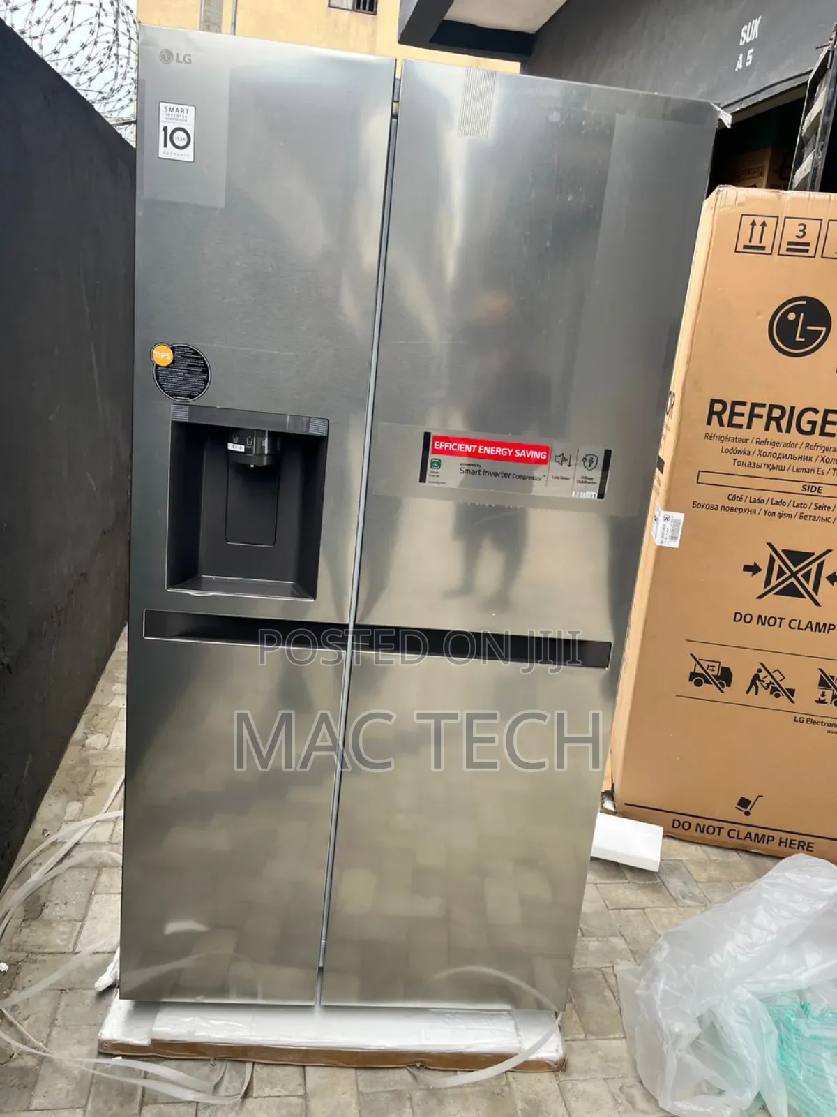 Lg Side by Side Inverter Refrigerator With Ice Maker