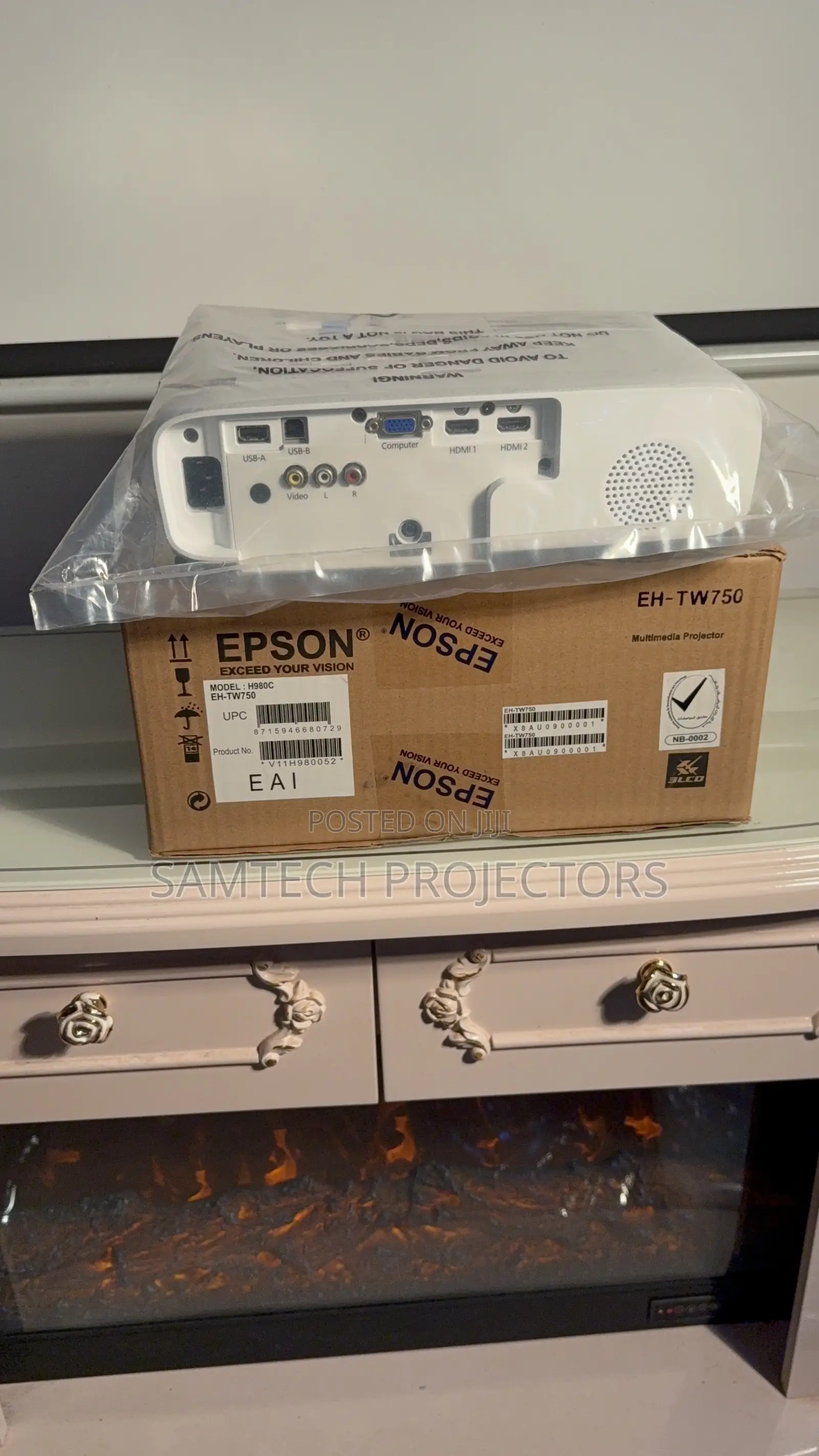 Epson Wireless Projector Home Cinema, Meeting Room, Church, Classroom