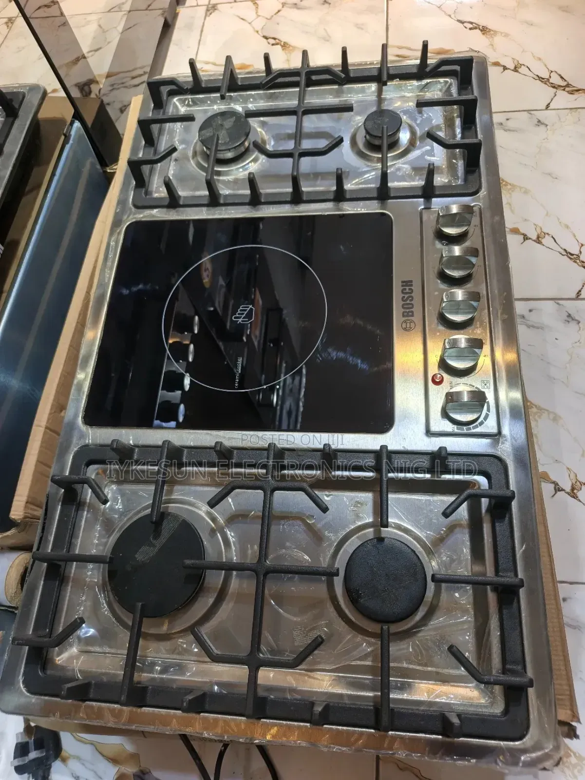 Original Quality Bosch Built-in 4+1 Gas Electric Cooker Hob 60x90cm