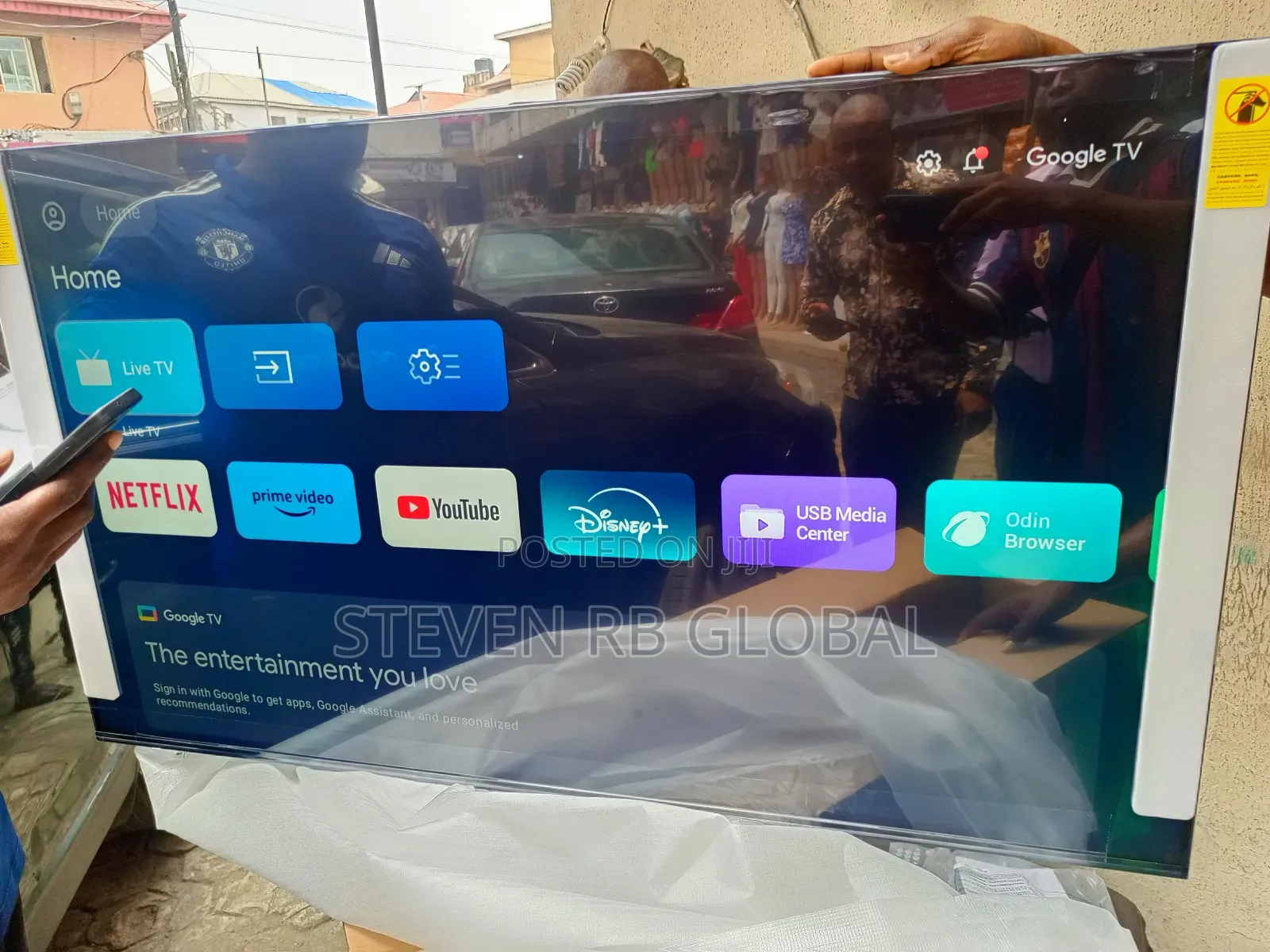 Hisense 55" U7q Uled Smart Mini Led TV (Histv55u7qf)