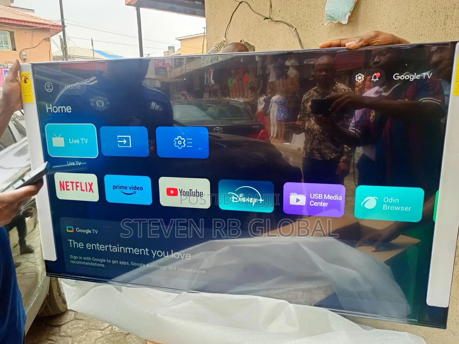Hisense 55" U7q Uled Smart Mini Led TV (Histv55u7qf)