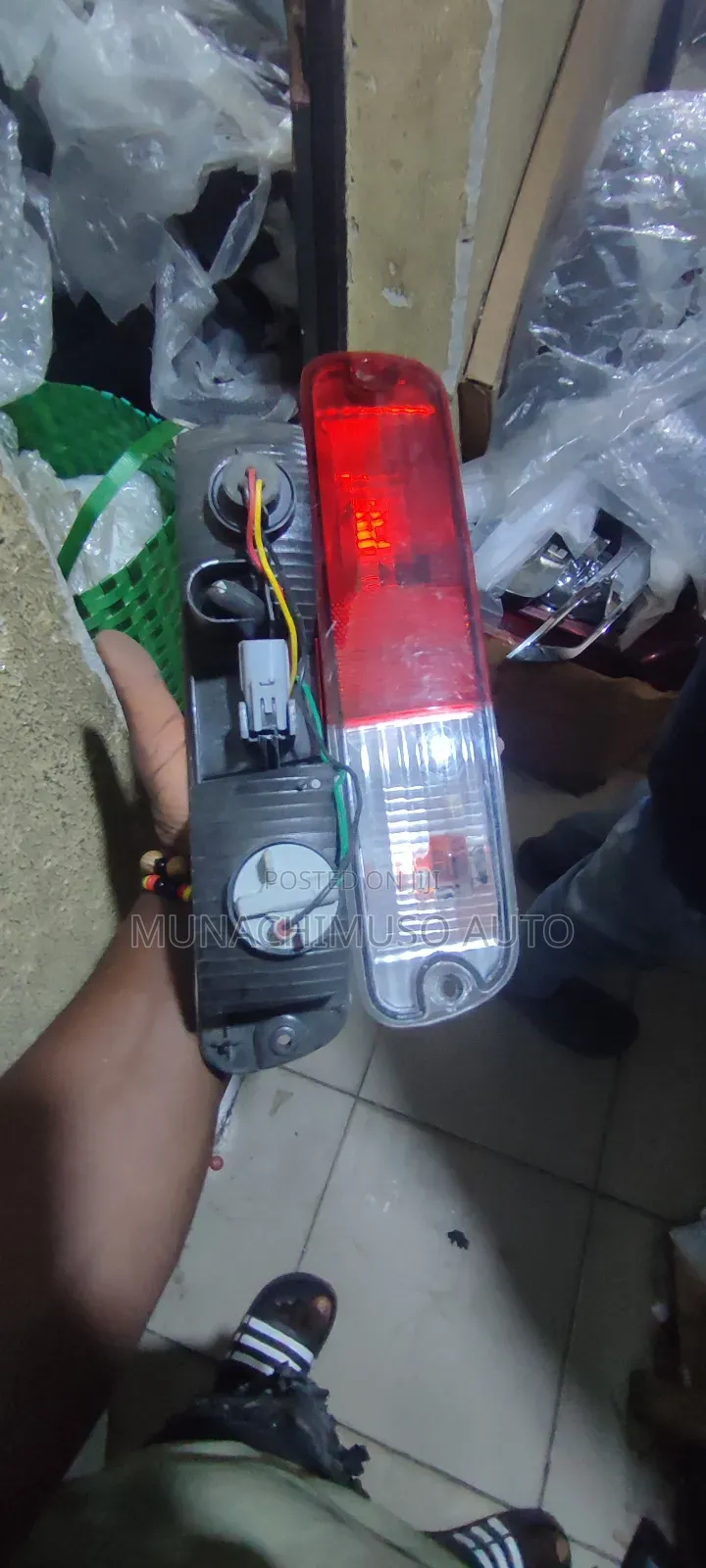Back Bumper Lamp Mitsubishi Pajero 2005/06