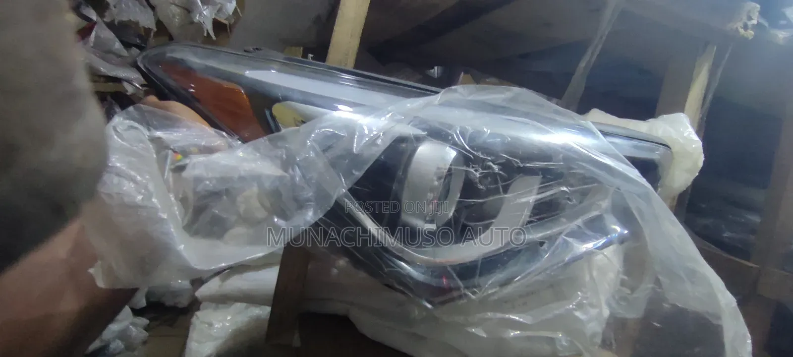 Head Lamp Hyundai Santa Fe 2017 Model Normal One