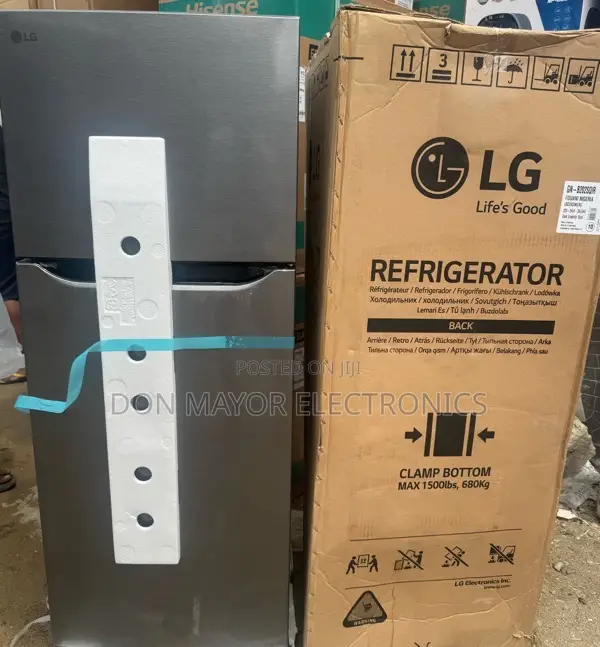 Lg Top Freezer Refrigerator 205l (Gn-B202sqir)