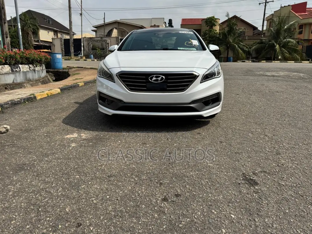 Hyundai Sonata 2015 White