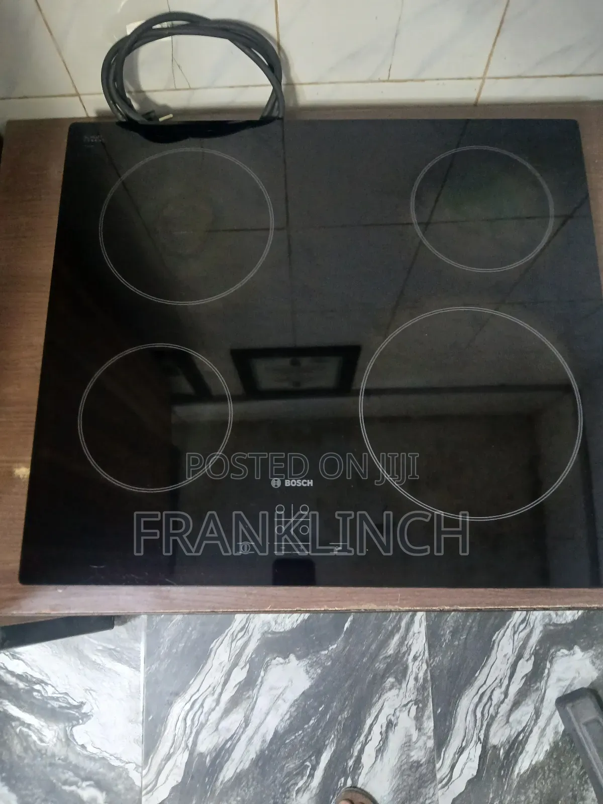 Bosch 4burner Electric Counter Top Ceramic Cooker.