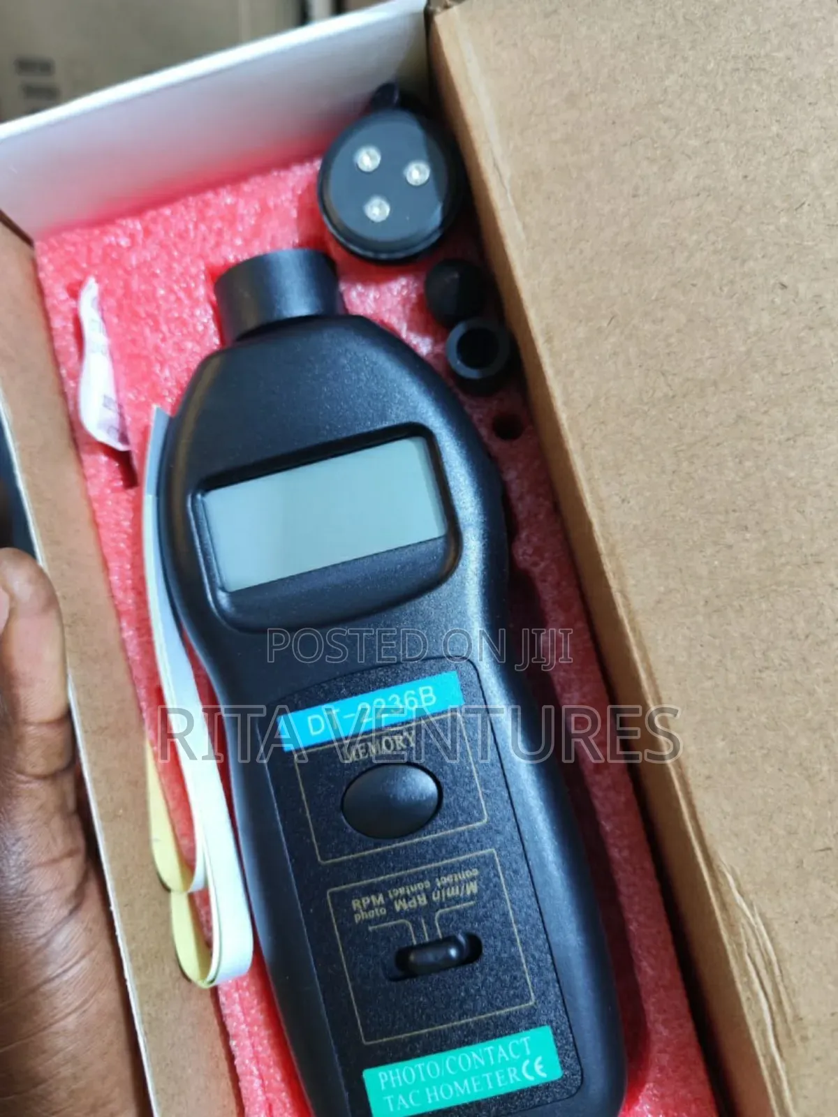 Dt-2236b 2-in-1 Digital Photo/Contact Tachometer – Brand New