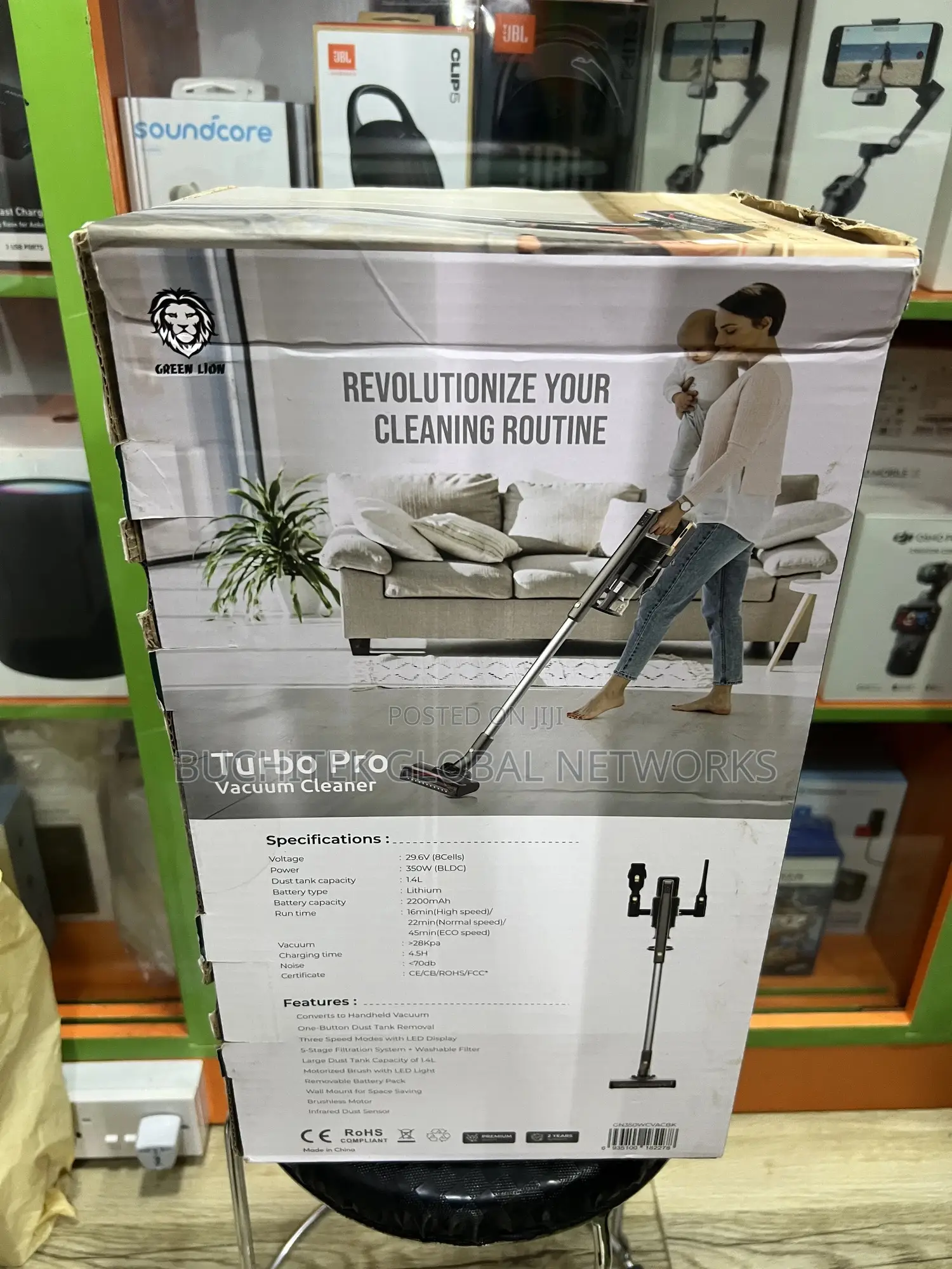 Greenlion Turbo Pro Vacuum Cleaner.