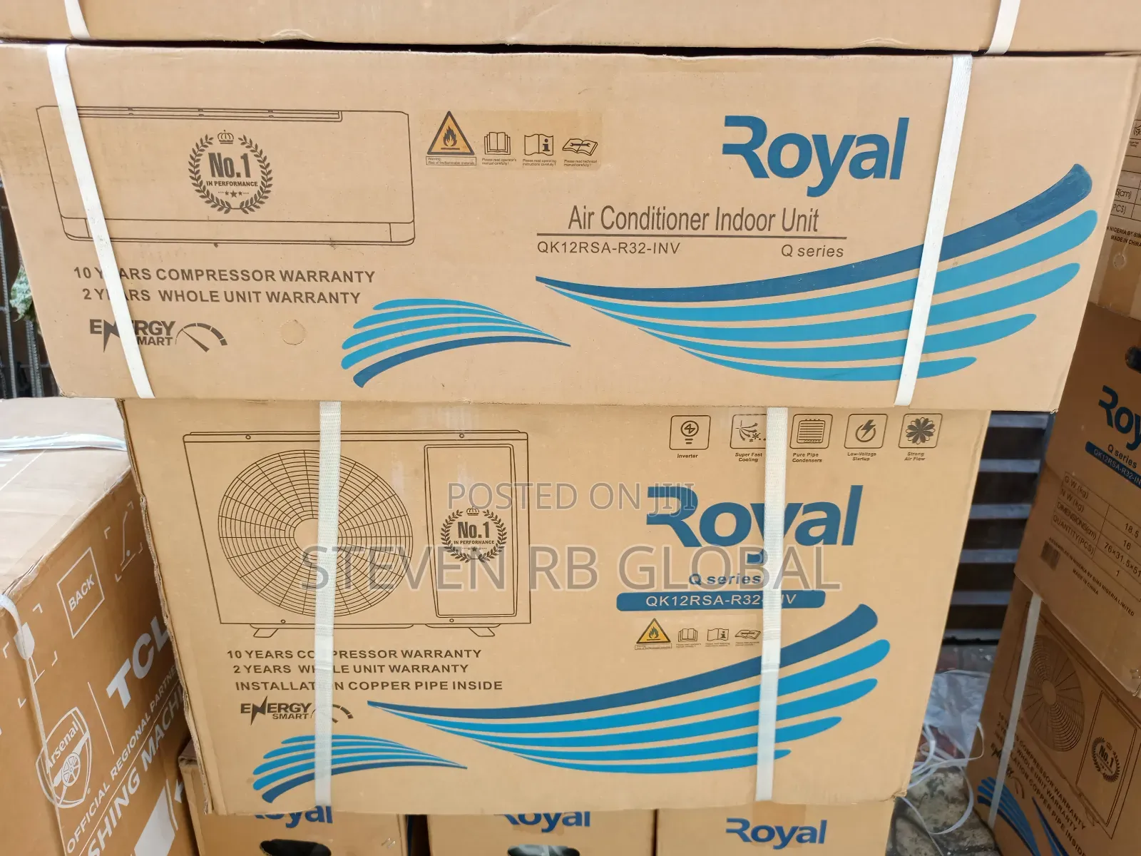 Royal 1.5hp Inverter Split Air Conditioner | Qk12rsa-R32