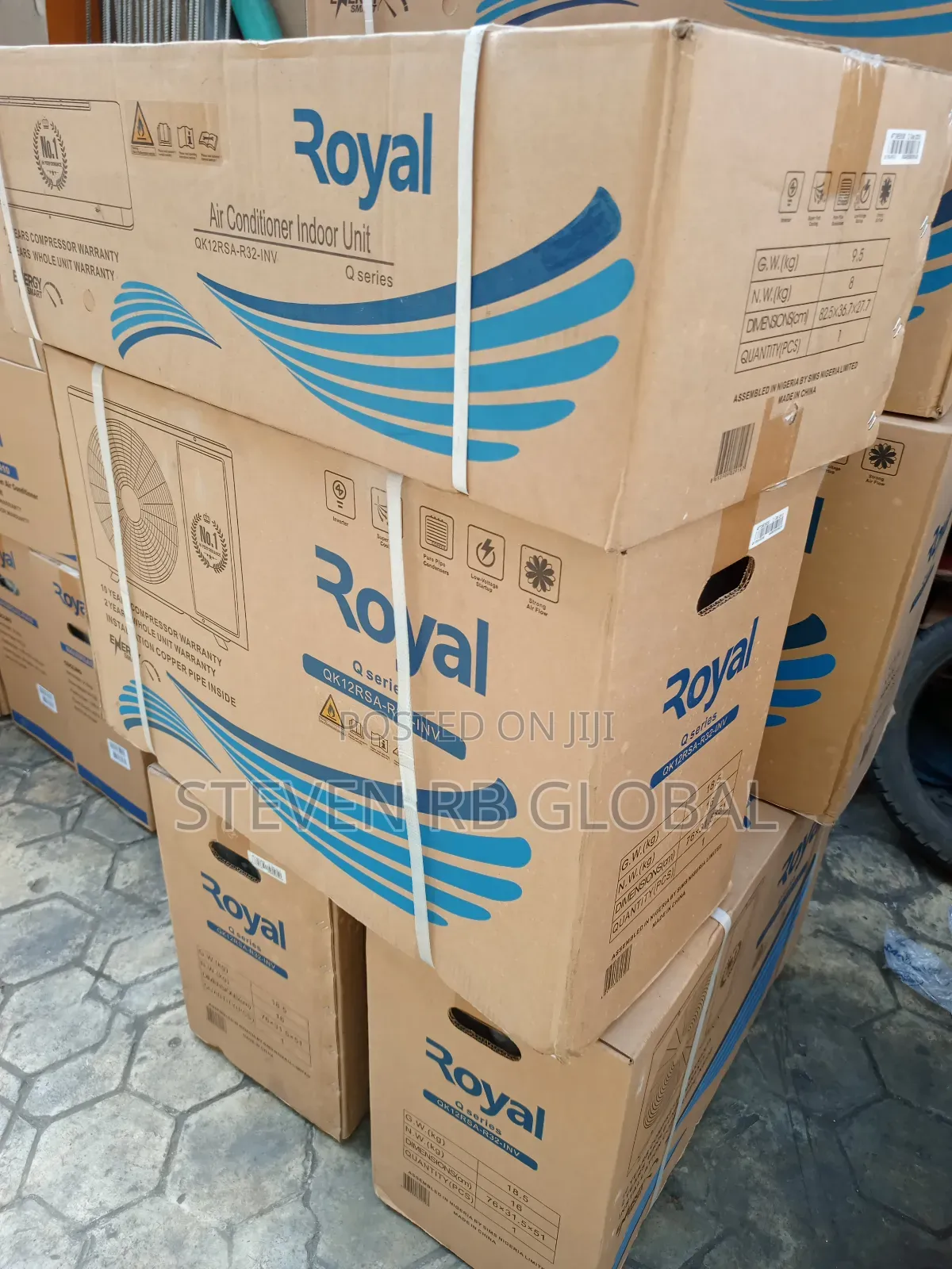 Royal 1.5hp Inverter Split Air Conditioner | Qk12rsa-R32