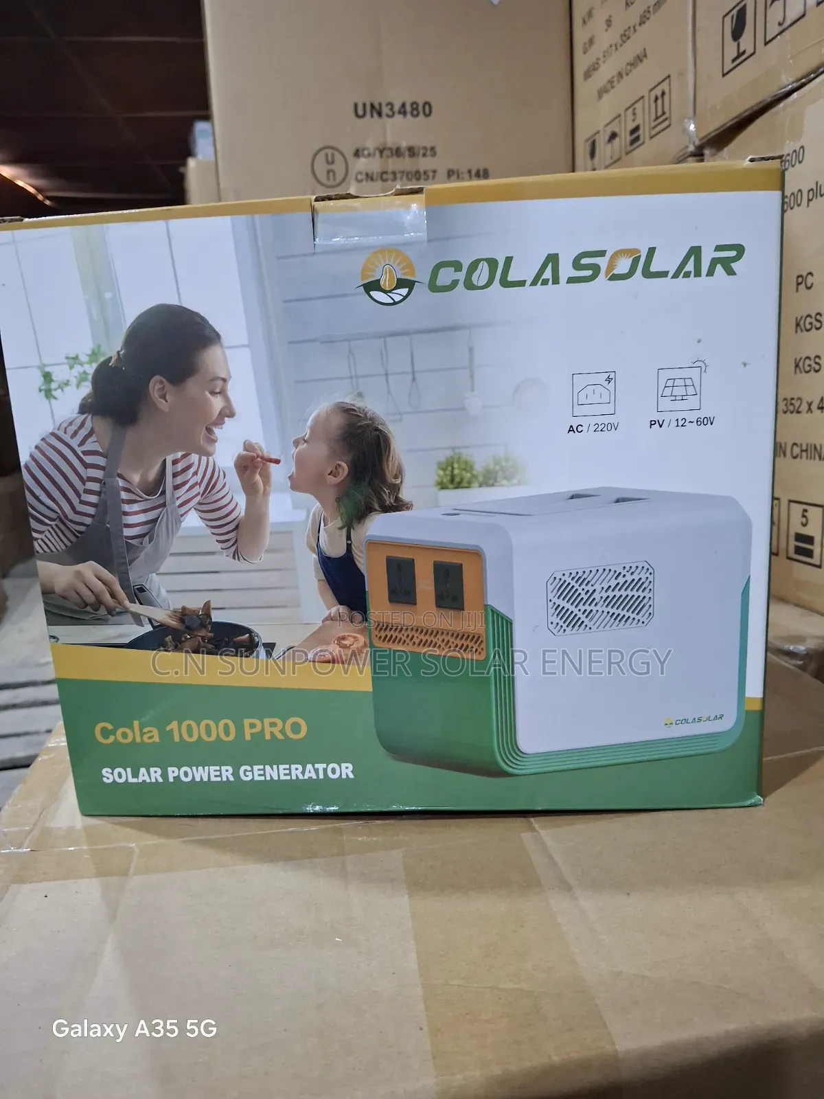 300w/1kwh Cola-Solar Generator
