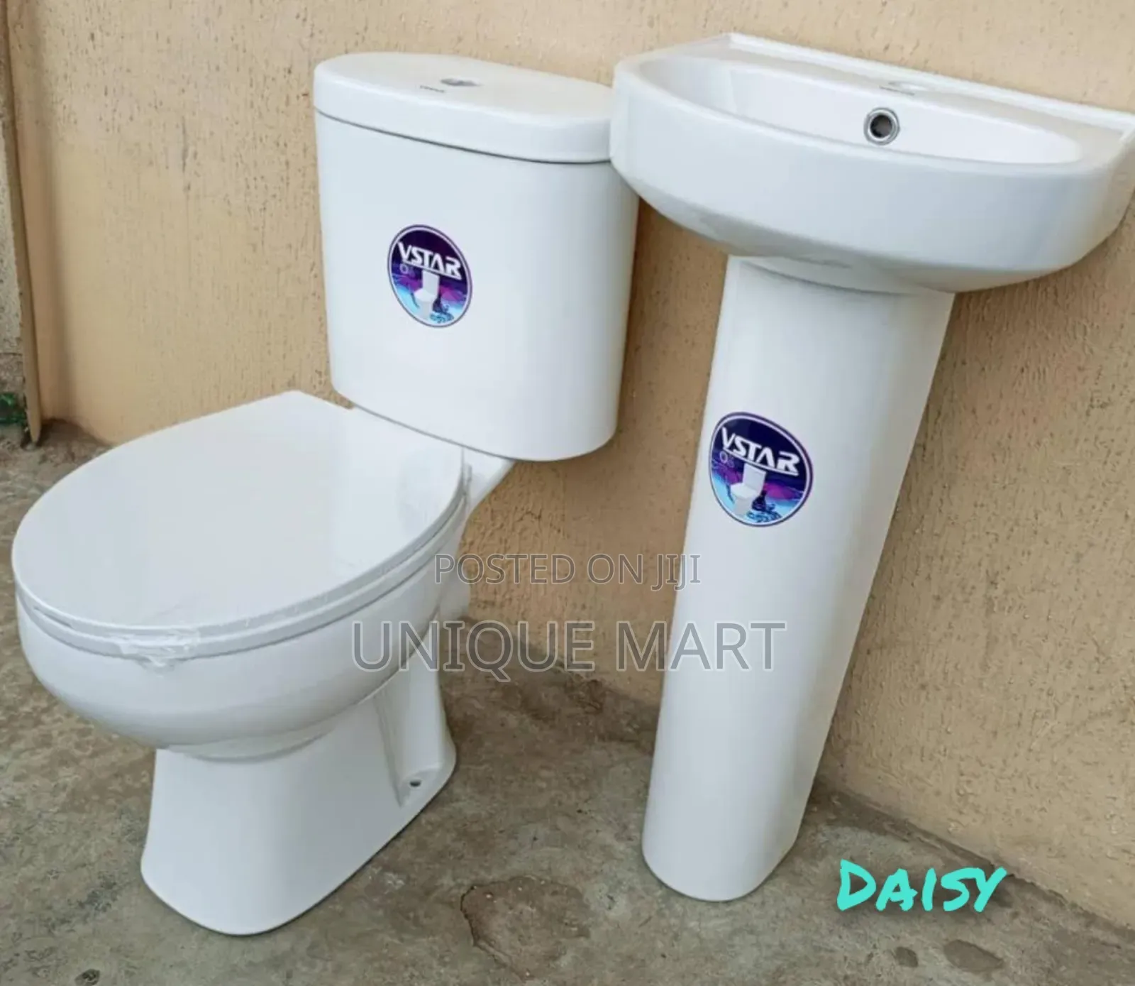 Complete Set of Wc: Includes, Seat, Tank, Basin and Pedestal