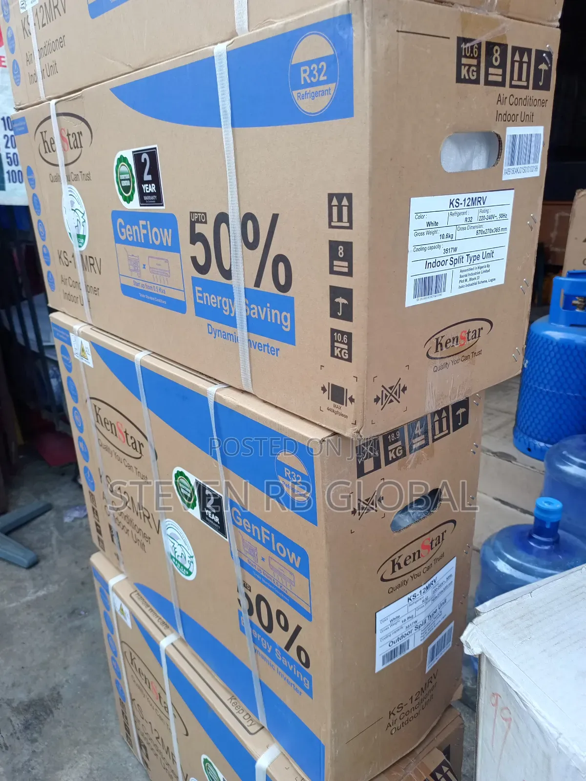 Kenstar 1.5hp Dynamic Inverter Split Air Conditioner | Ks-12mrv (R32)
