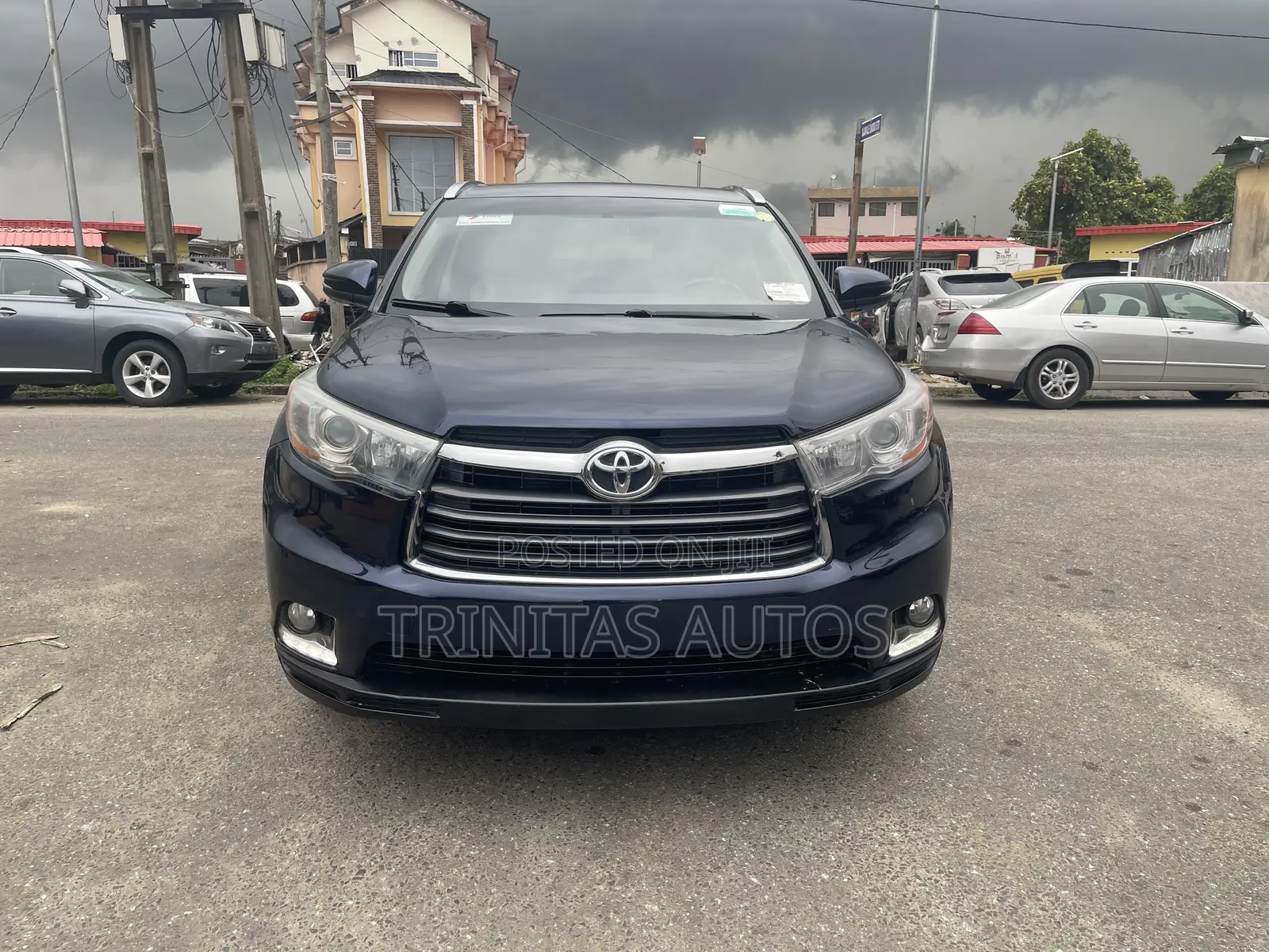 Toyota Highlander Limited 4dr SUV (3.5L 6cyl 6A) 2015 Blue
