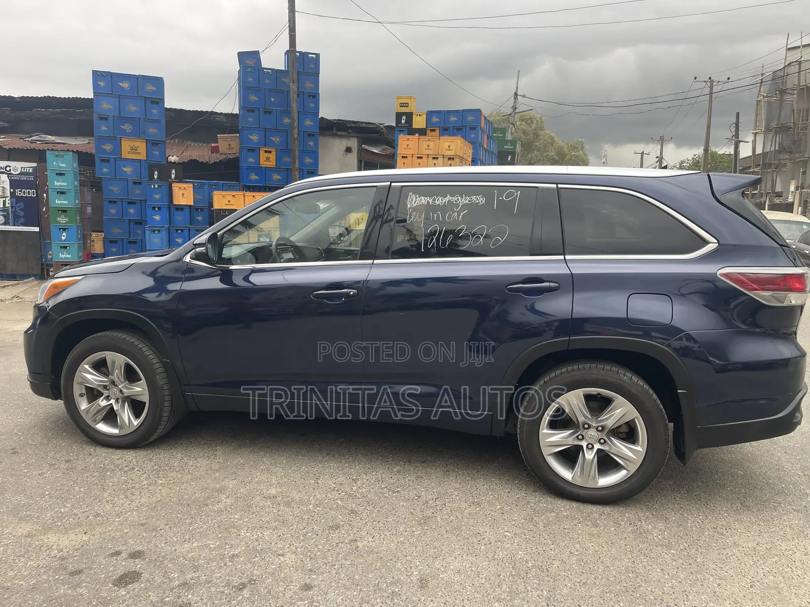 Toyota Highlander Limited 4dr SUV (3.5L 6cyl 6A) 2015 Blue