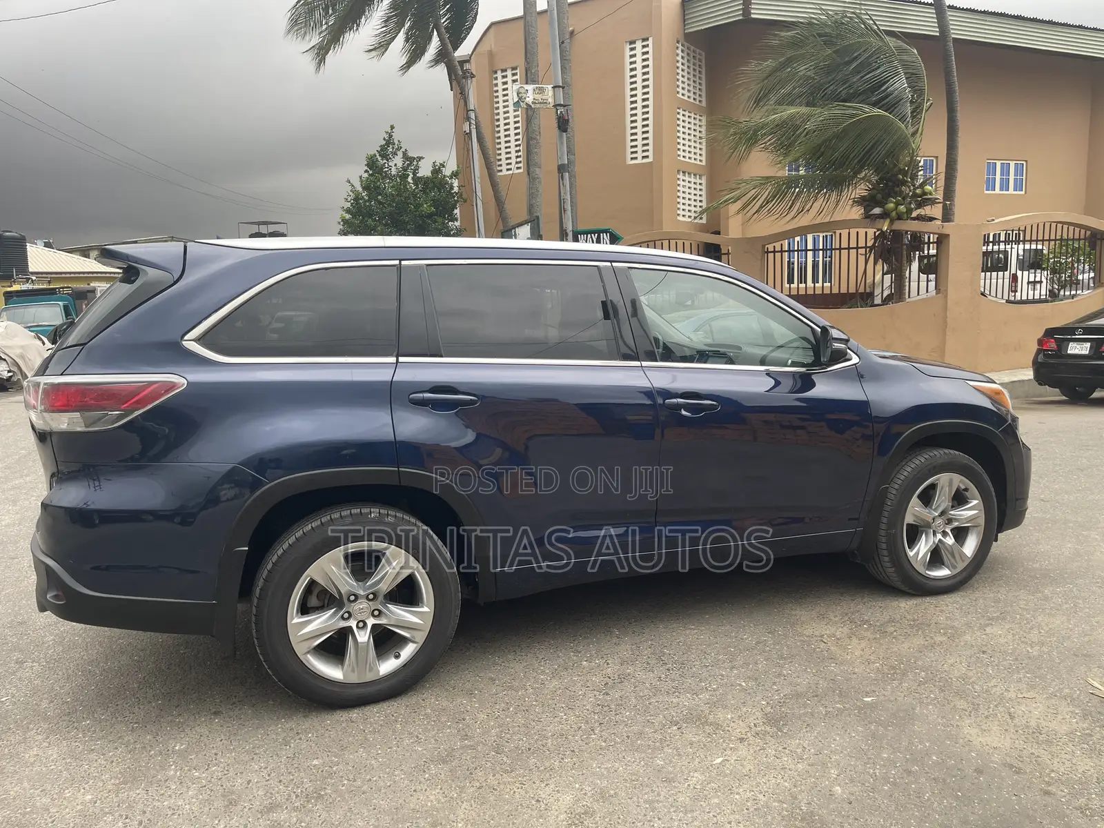 Toyota Highlander Limited 4dr SUV (3.5L 6cyl 6A) 2015 Blue