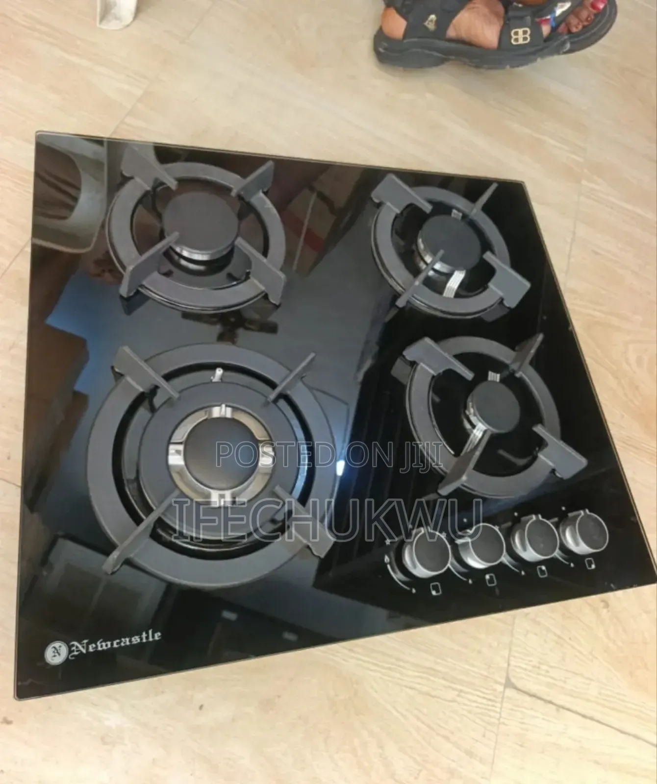 Original Newcastle Built-in New Design 4 Burners Automatic Gas Cooker