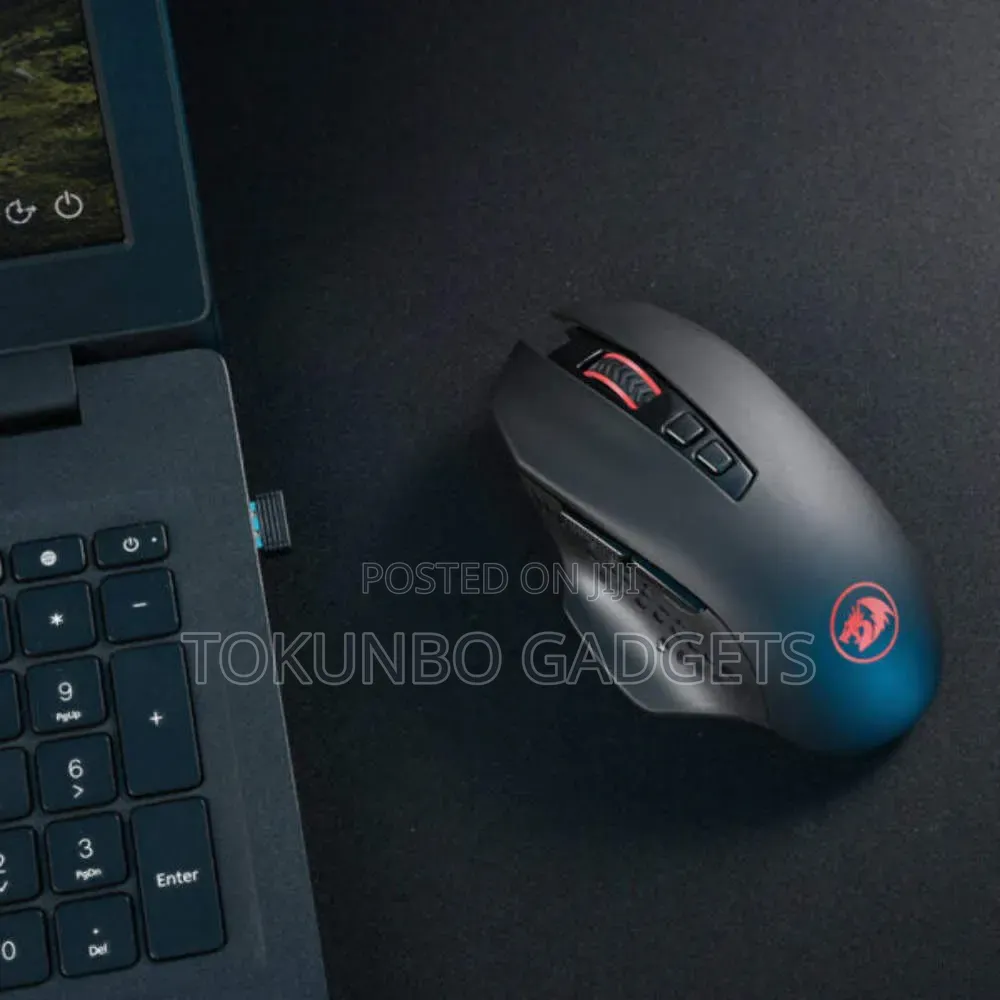Redragon Gainer M656 Wireless Gaming Mouse 4000dpi - Black