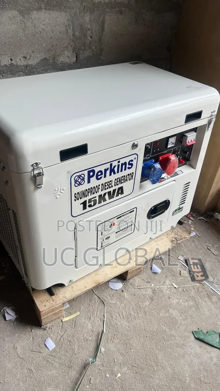 Perkins Three Face 15kva Soundproof
