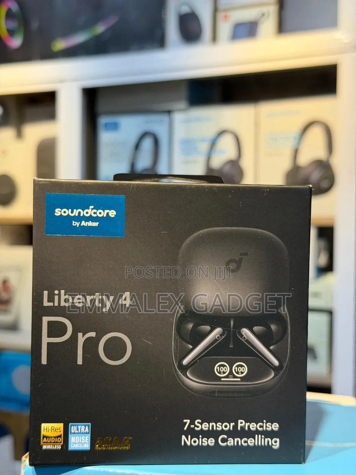 Anker Soundcore Liberty 4 Pro Wireless Earbuds.