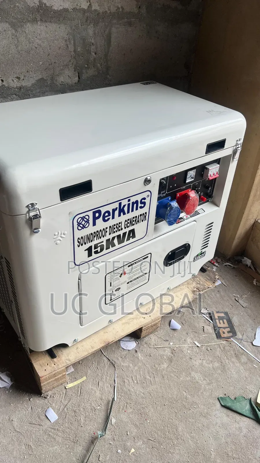 Perkins Three Face Soundproof 15kva
