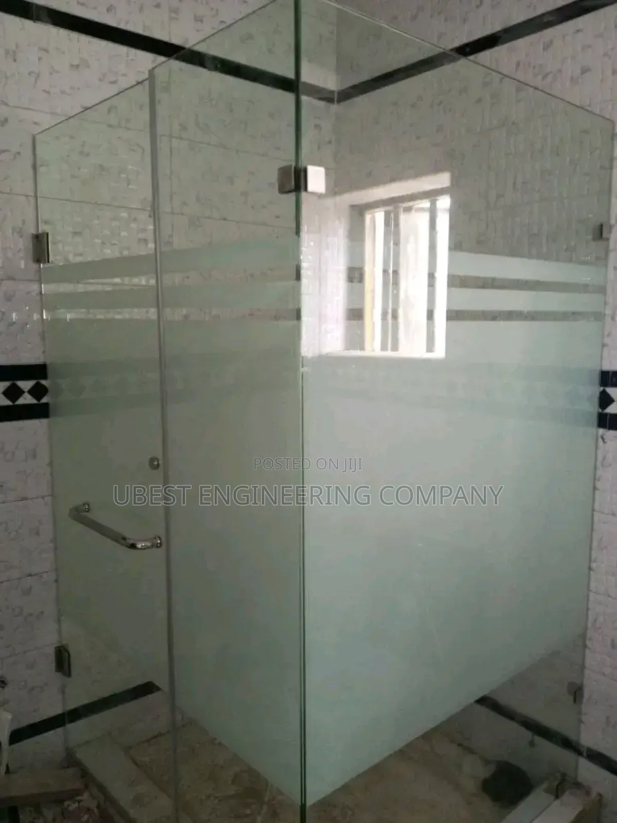 Shower Cubicle Tampered Glass