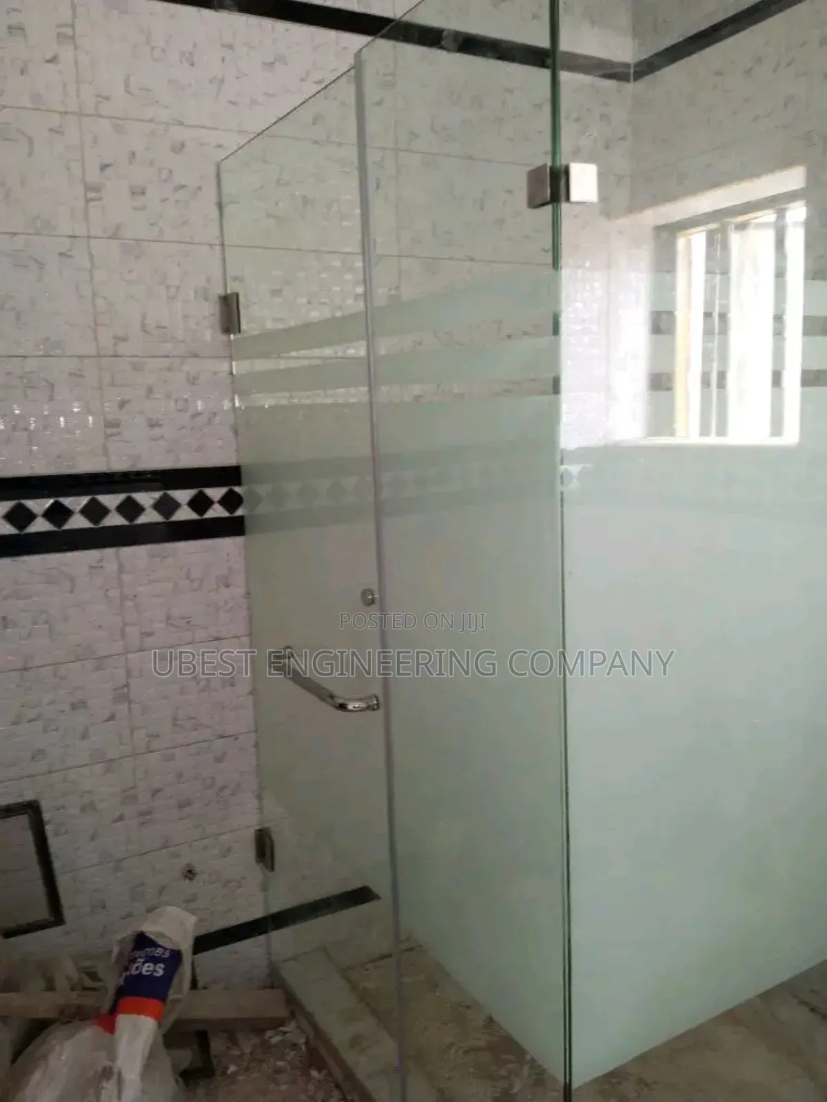 Shower Cubicle Tampered Glass