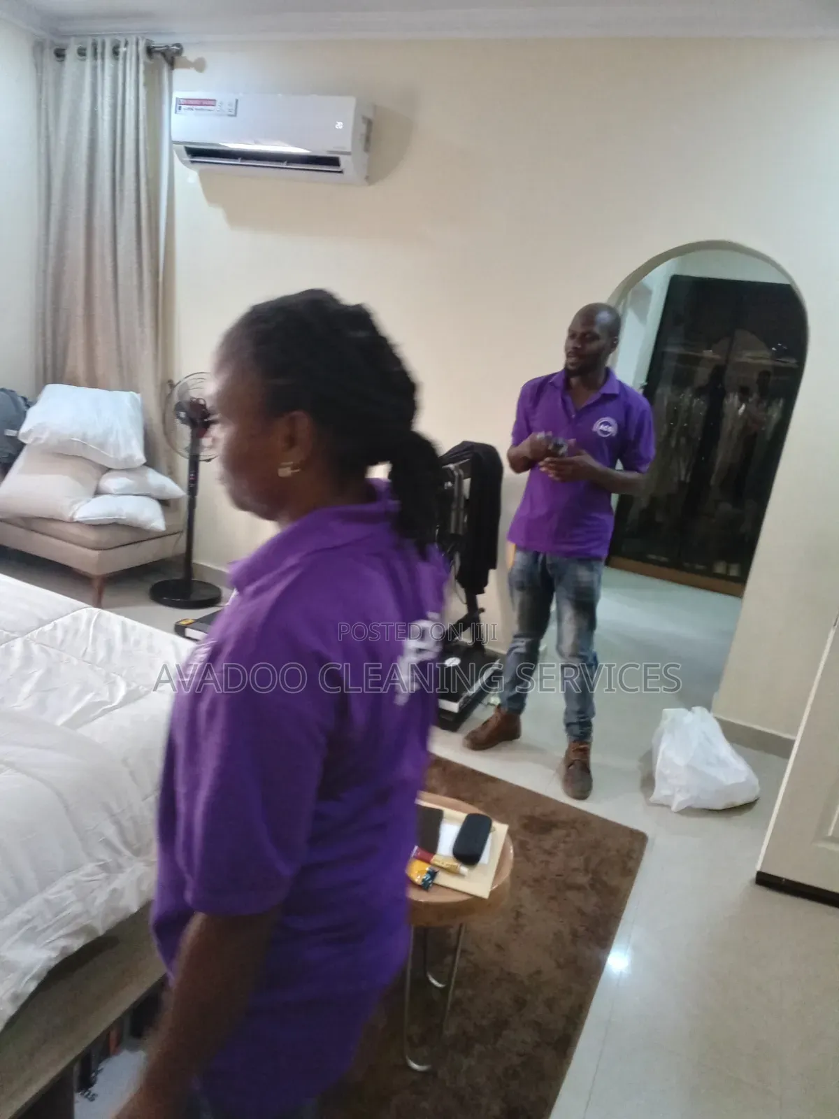 Trained Cleaning Staff on Contract Basis
