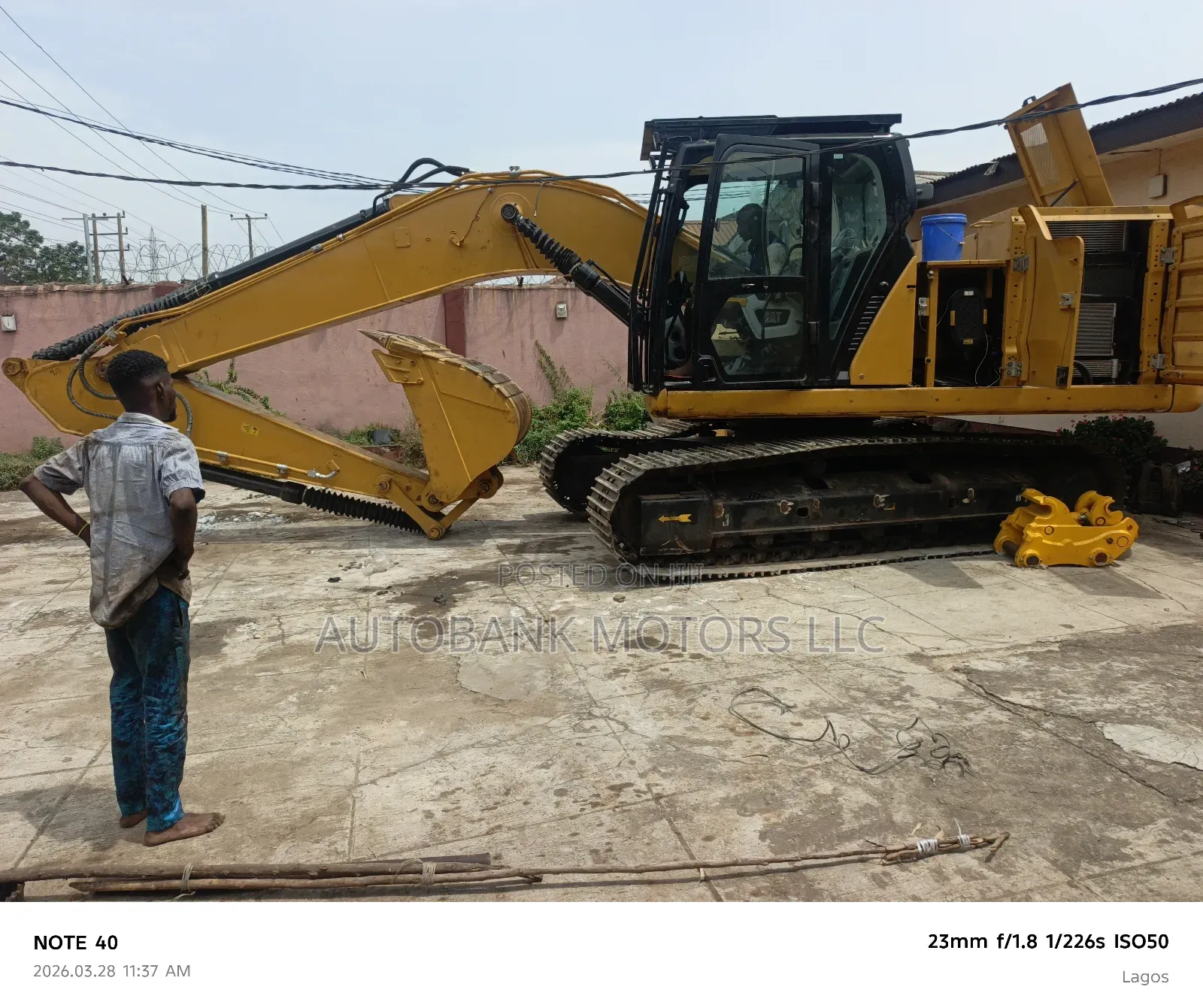 2021 Crawler Hydraulic Excavator Model 320gc