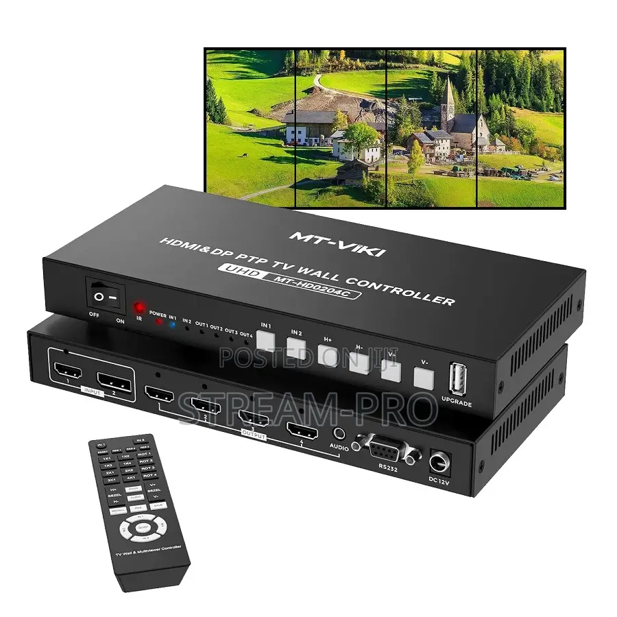  60hz Dp Hdmi Video Wall Controller 2×4