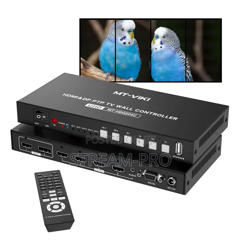 60hz Dp Hdmi Video Wall Controller 2×4