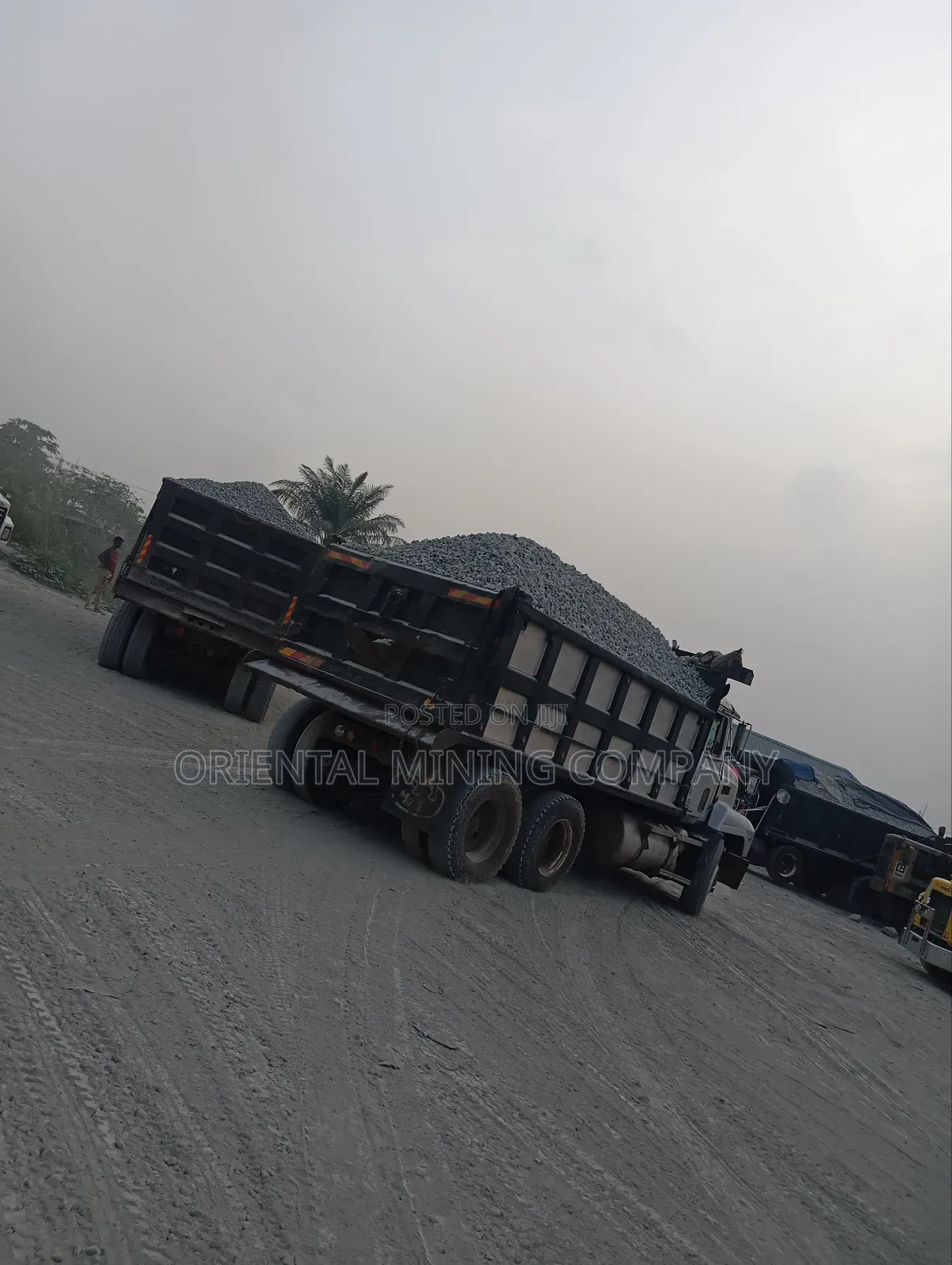 Oriental Mining Company Nig LTD Iron Chippings and Granite