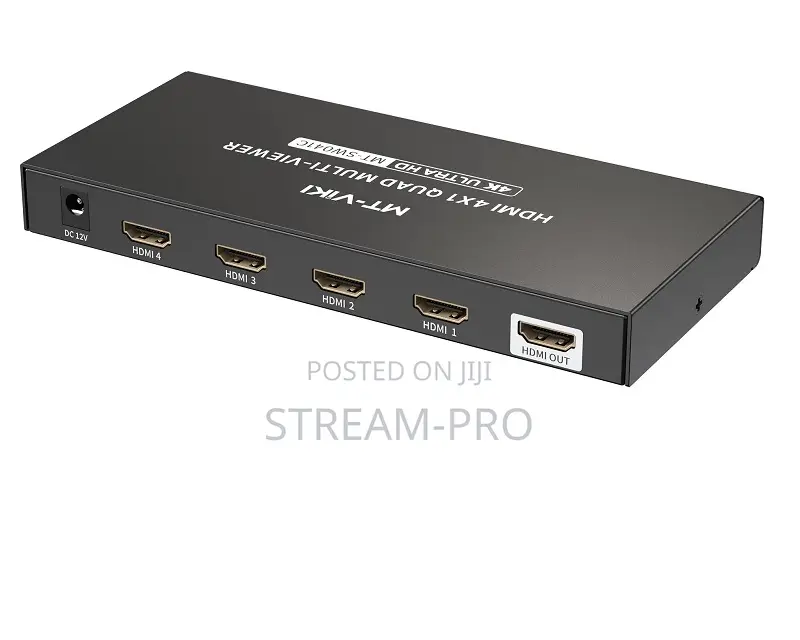 Seamless HDML Screen Multiviewer 30hz 4 in 1 Out