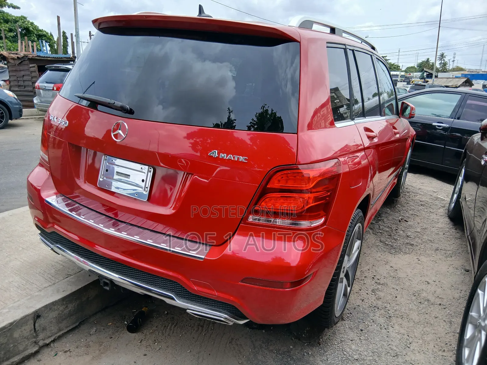Mercedes-Benz GLK-Class 350 4MATIC 2013 Red