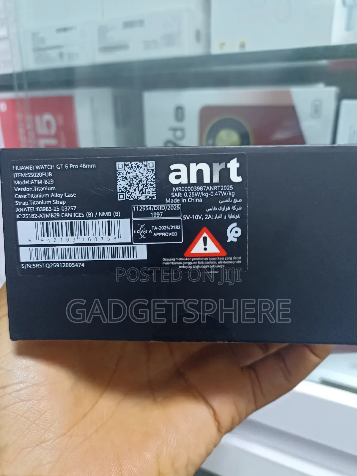 Huawei Watch Gt 6 Pro Titanium