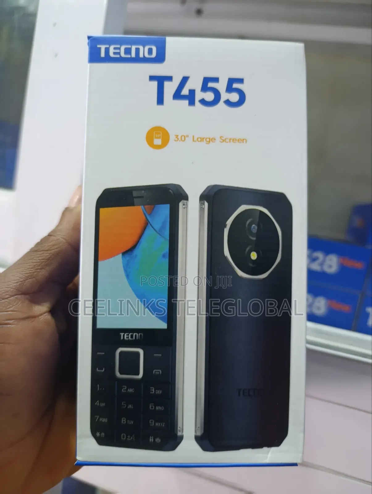 New Tecno T455 Black