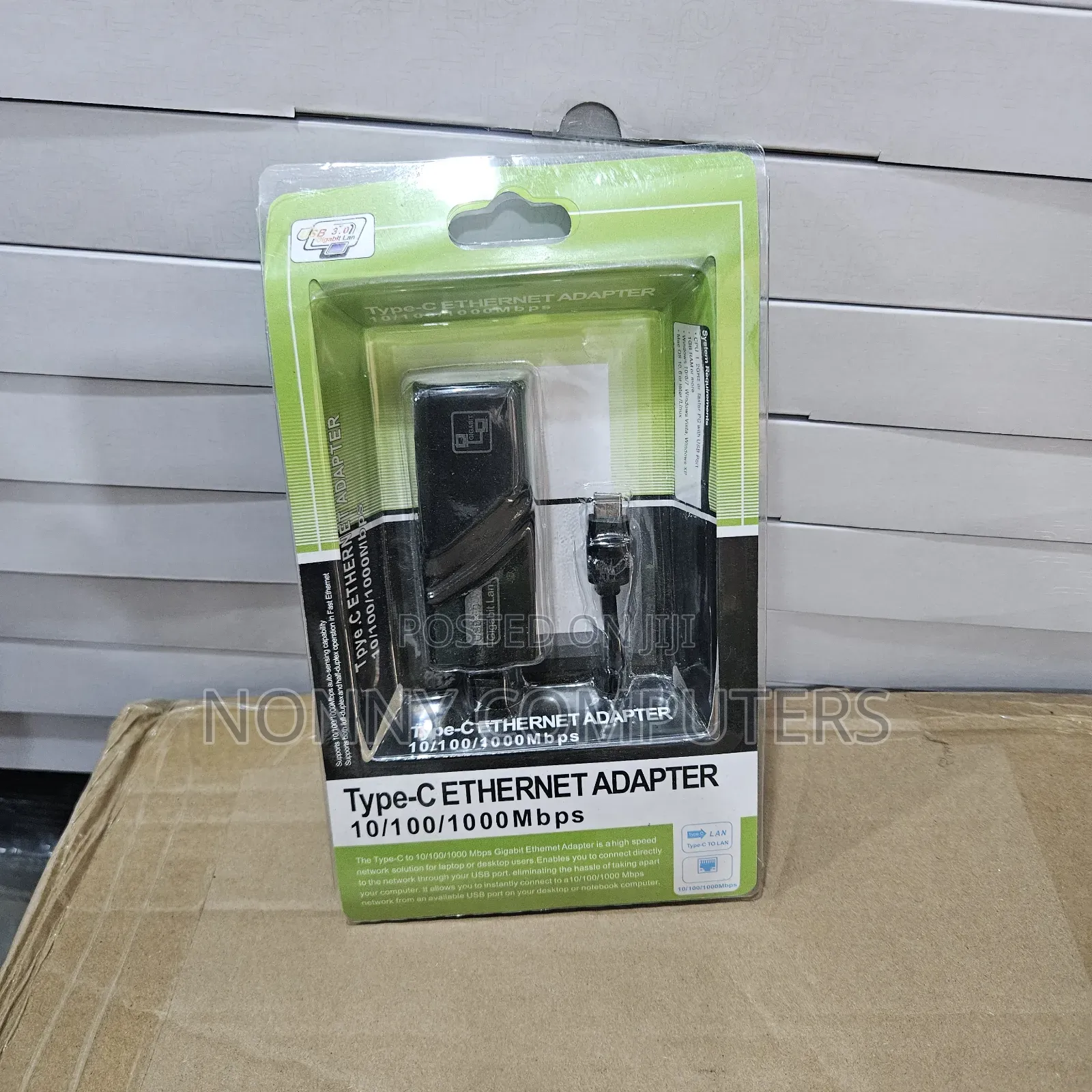Usb-C to Ethernet Adapter Gigabit Rj45 Lan 1000mbps