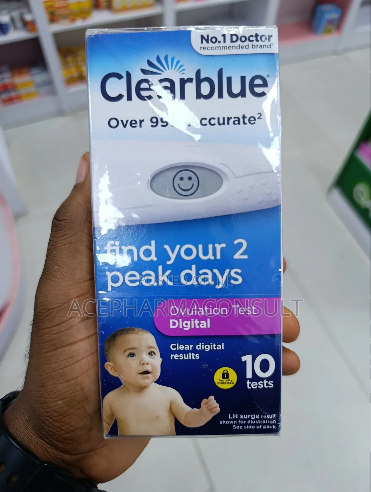 Clear Blue Ovulation Test Stick