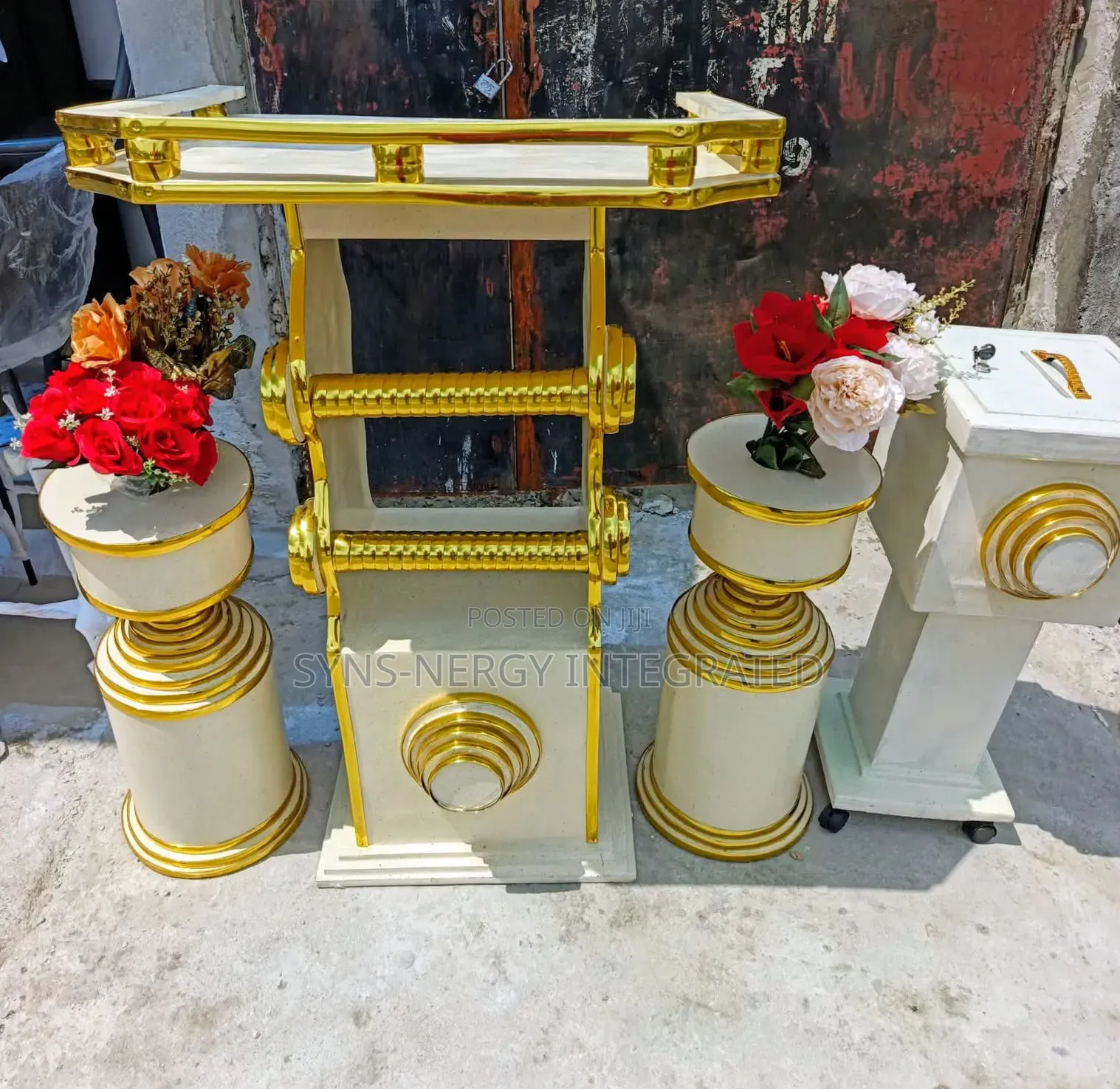 Premium Church Pulpit Set