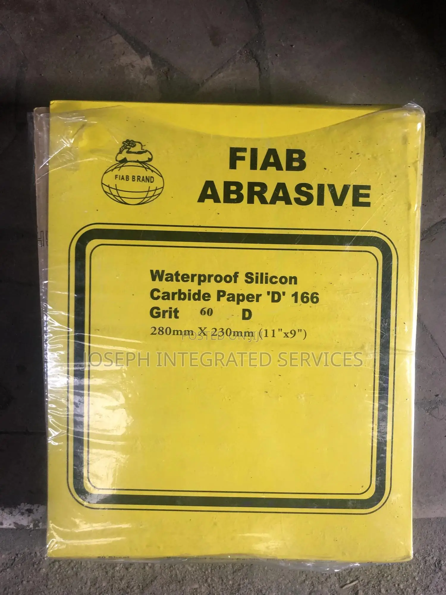 Fiab Brand Waterproof Silicon Carbide Abrasive Paper