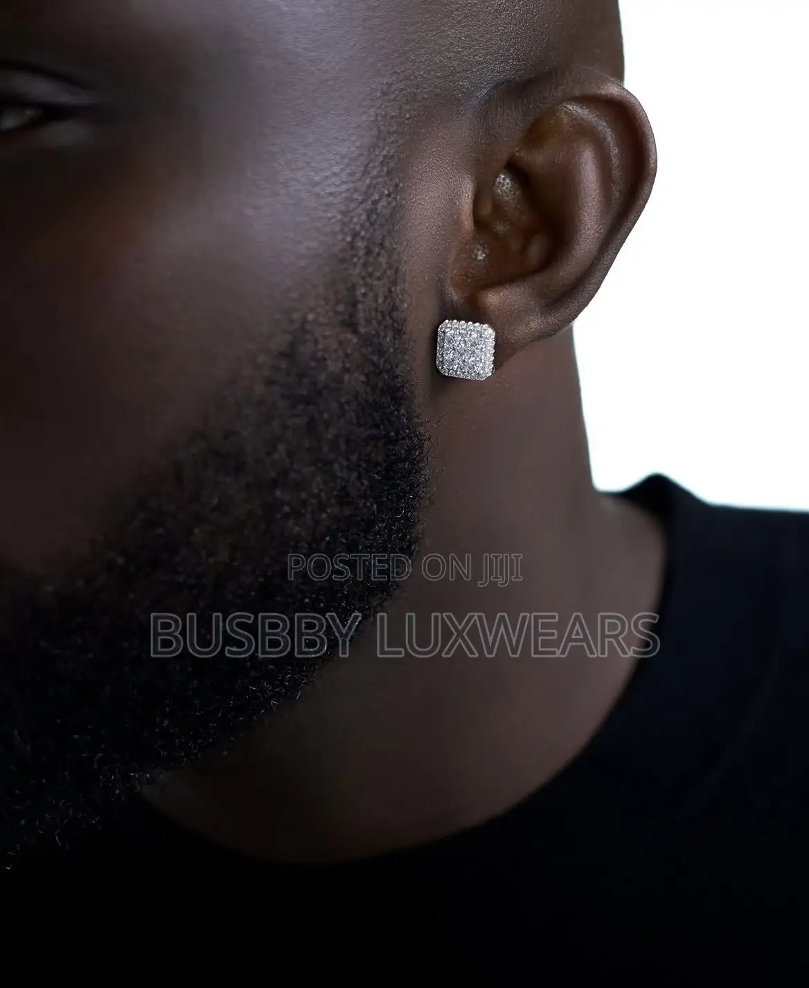 Vvs Moissanite Earring Passes Diamond Tester