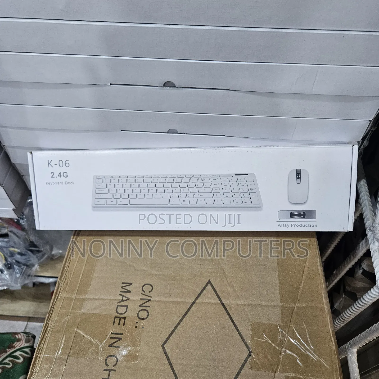2.4g Wireless Keyboard and Mouse Combo Ultra Slim Set K-06