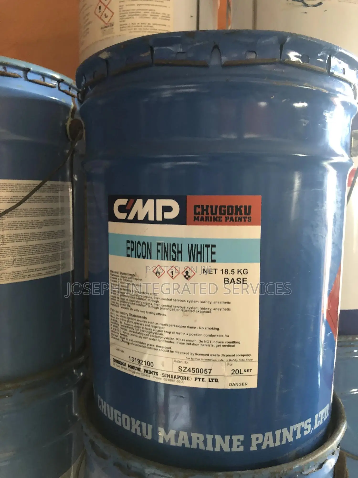 Chugoku Marine Paints (Cmp) Epicon Finish White