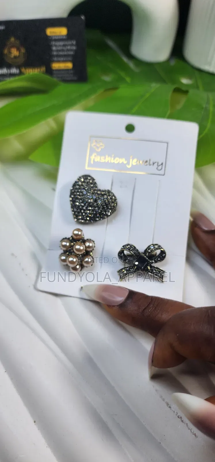 3pcs Set Mine Brooch