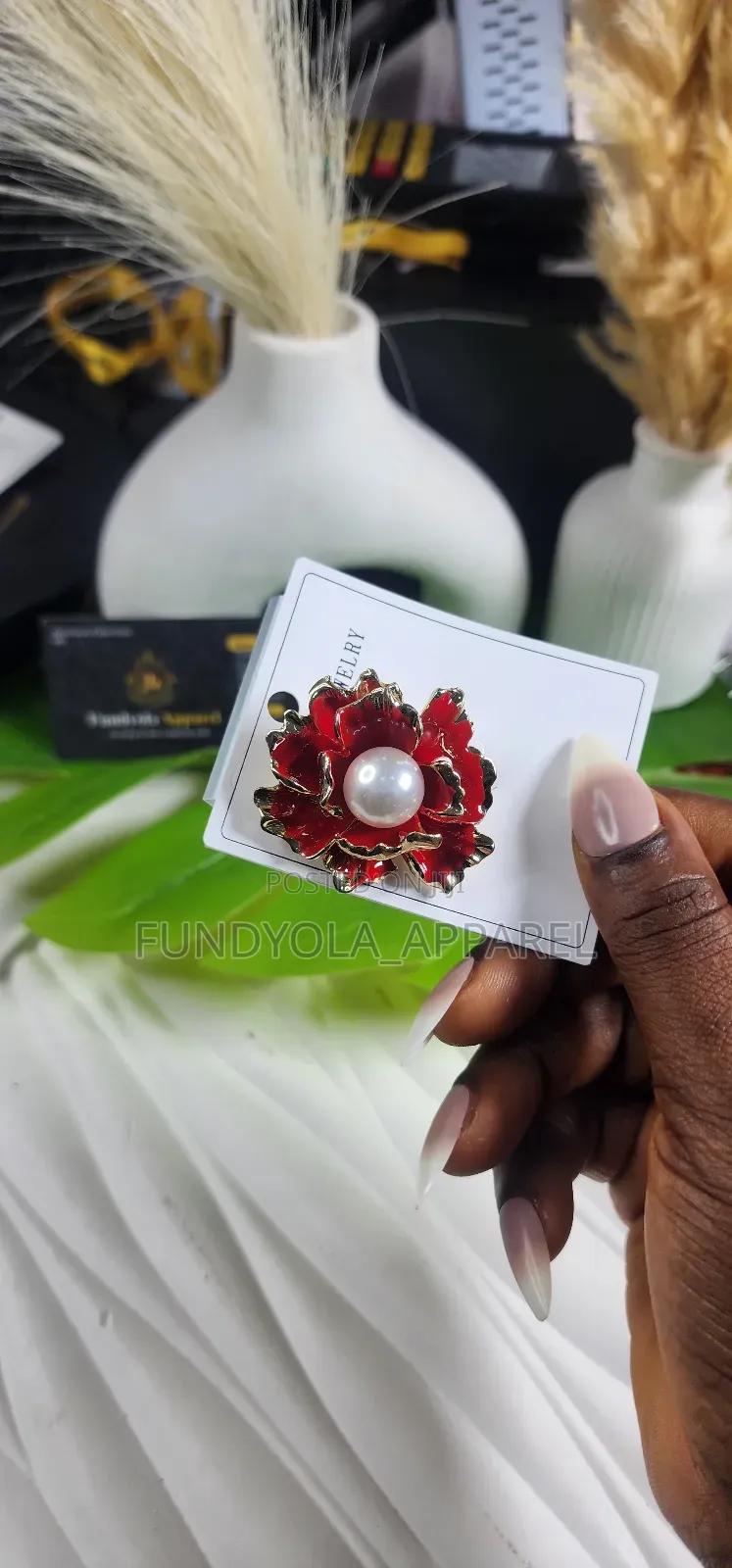 Flowery Inspired Brooches