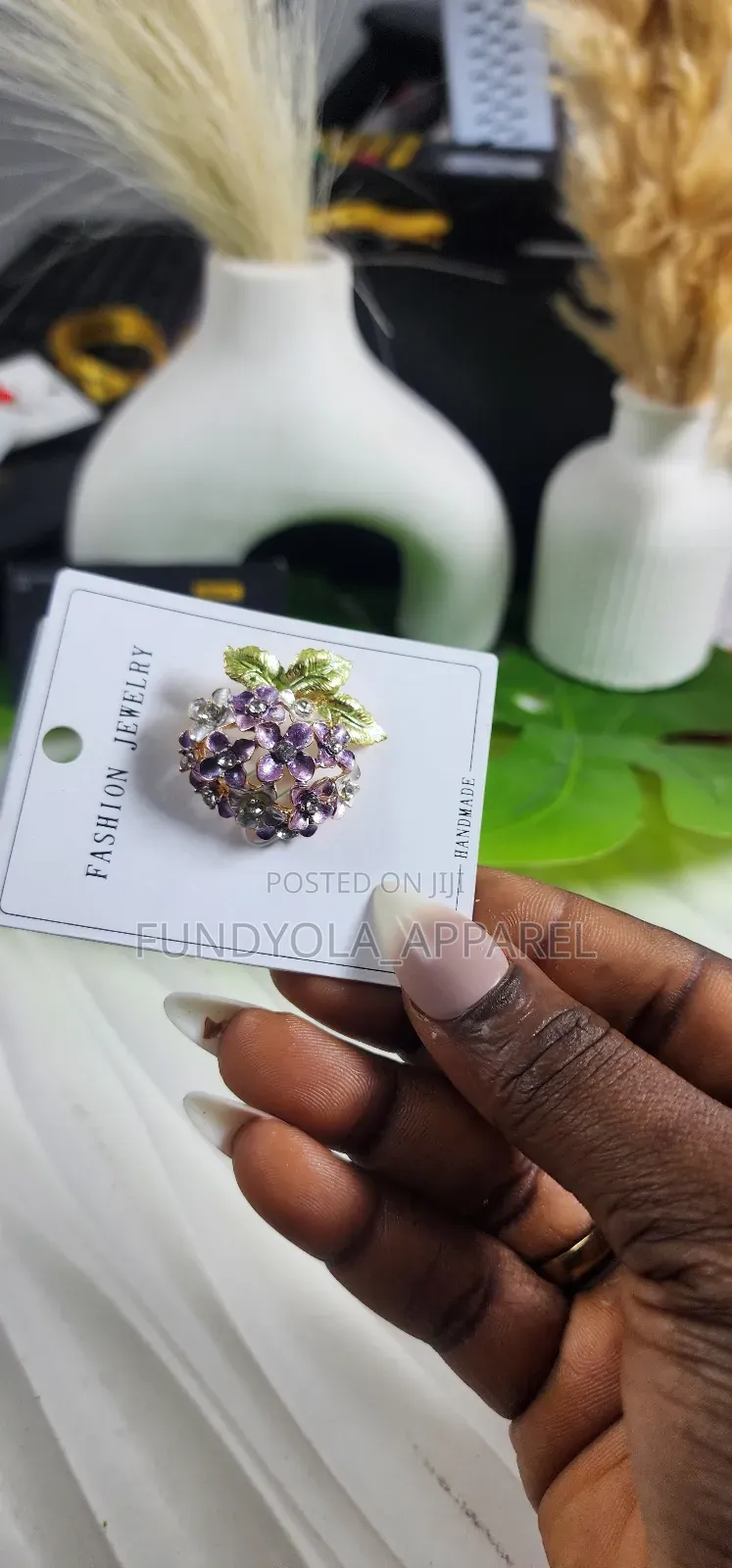 Flowery Inspired Brooches