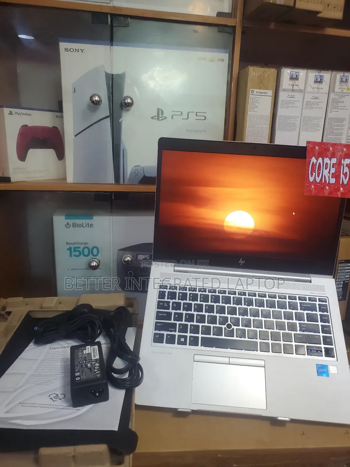 New Laptop HP EliteBook 725 G4 8GB Intel Core 5 SSD 512GB