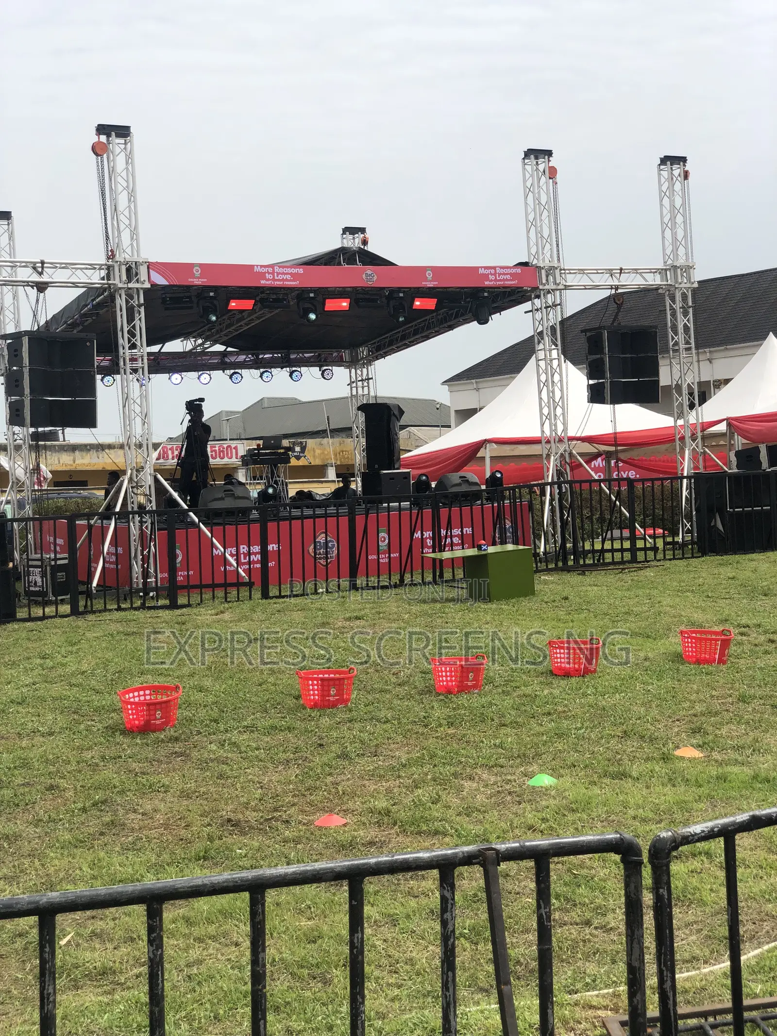 Large Events And Rental Led Screen At Ikeja