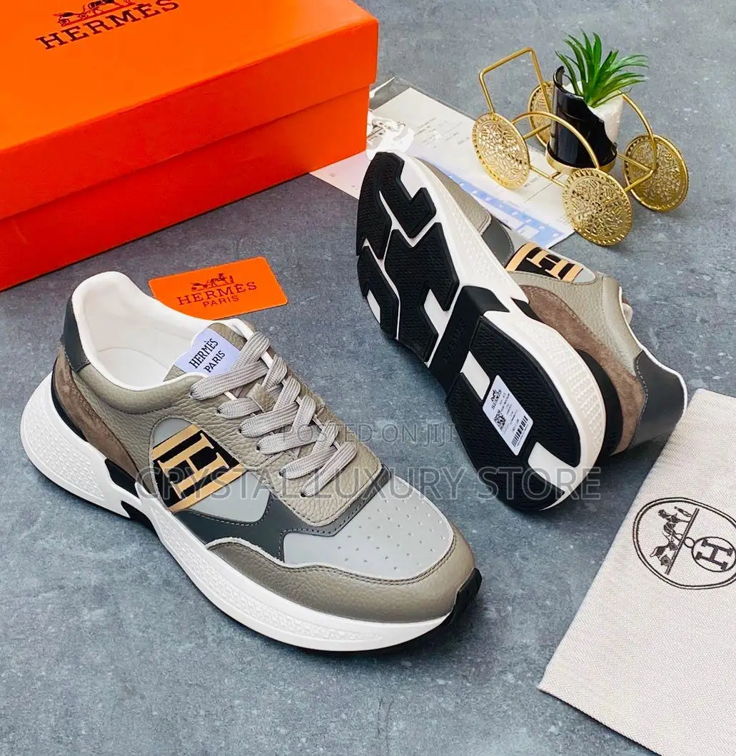 Hermes Quality Luxury Men Sneakers